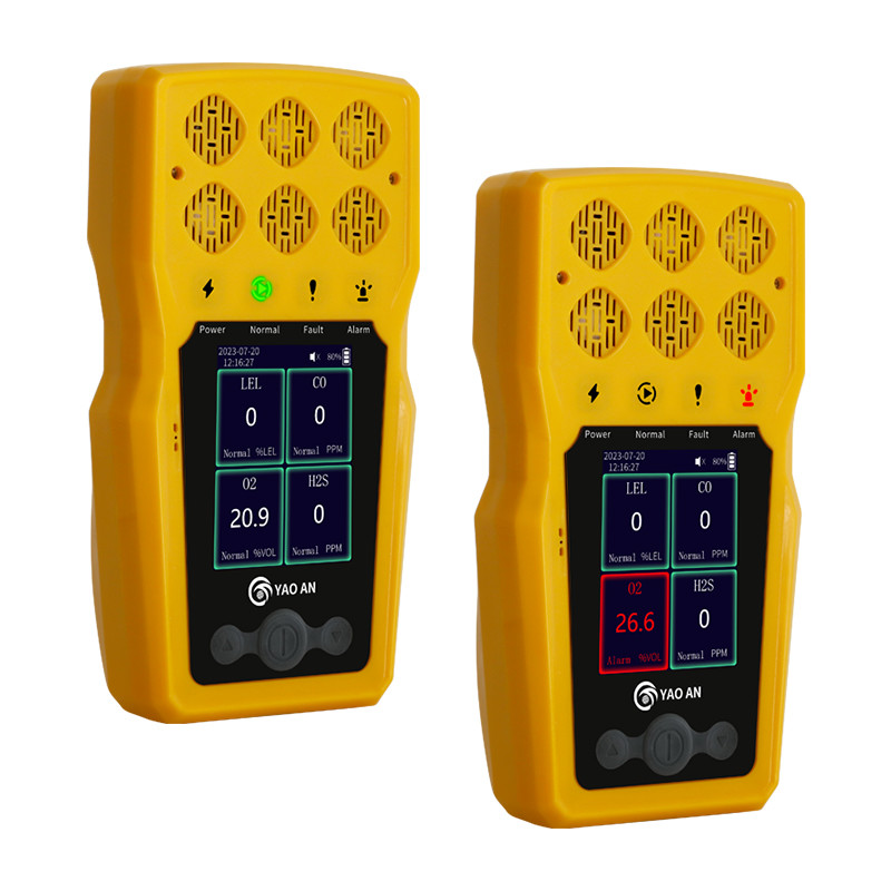 gas central control panel 100ppm nh3 and 100%lel lpg... 4 در 1 گازی کش قابل حمل CE Nh3 Co O2 Lpg Co2 H2s هیدروژن H2 Co2 Cl2 ...
