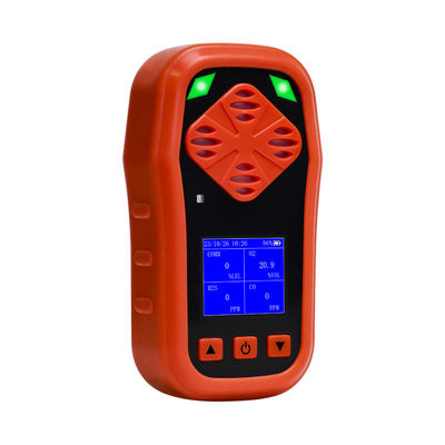 مانیتور گاز صنعتی 4 Multi Gas Analyzer CO H2S O2 دستگاه تشخیص گاز قابل احتراق دستی