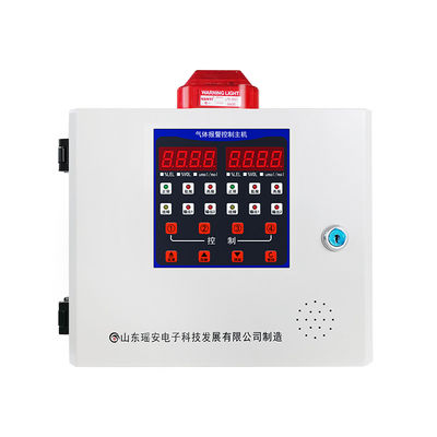 کنترل کننده آژیر گاز دو کانال 2.5kg RS485 4-20mA پانل کنترل کشنده گاز