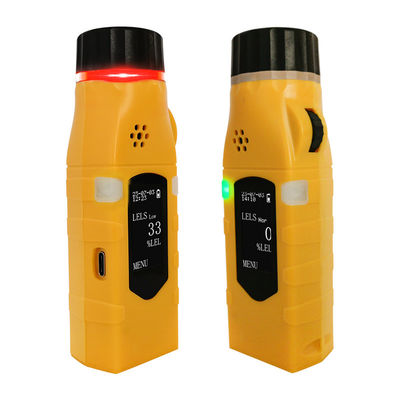 CE IP33 دستگاه تشخیص گاز دستی برای O2 H2S CO SO2 Monitoring Meter