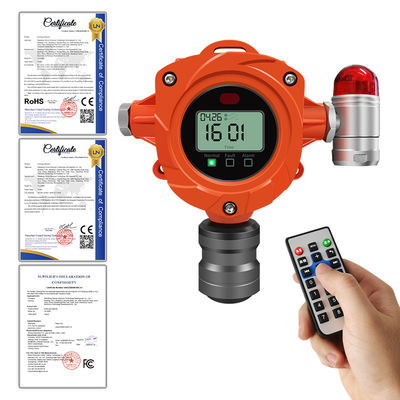 IP67 آنلاين کشنده گاز مادون قرمز برای کشف CO2 CH4 از طریق رابط RS485/4-20mA