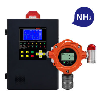 NH3 آمونیاگ لیک دیتکتور انفجار ضد دیوار نصب ثابت گاز مانیتور