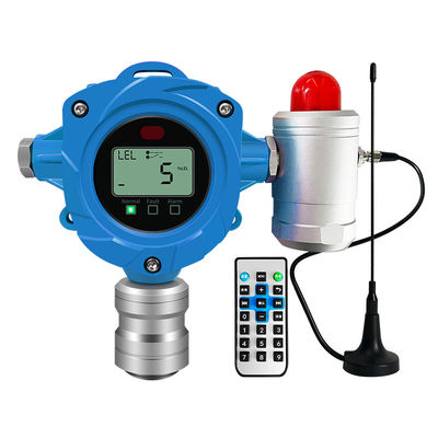 آشکارساز گاز ثابت آشکارساز نشت گاز صنعتی با حسگر H2S C02 CO CH4