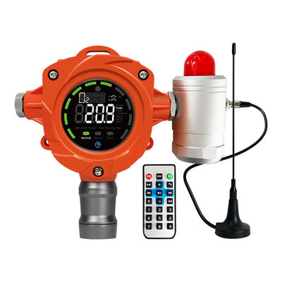 آشکارساز ثابت گاز برای گاز H2 DC24V RS485 آشکارساز ثابت گاز دی اکسید کربن صنعتی