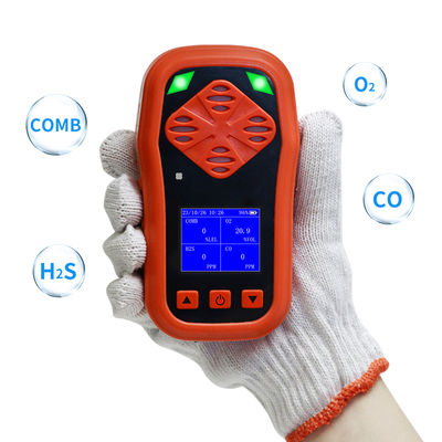 سنسور الکتروشیمیایی نوع 4 در 1 آشکارساز گاز قابل حمل NH3 آمونیاک متر Unity Gas Analyzer با درجه IP68