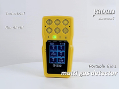 BTQ-YA-C100FT کشنده گاز دستی قابل حمل 6 در 1 کشنده گاز چندگانه با CE FCC ROSH